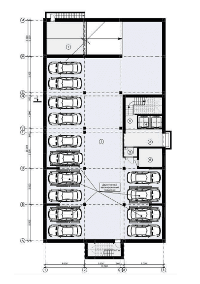 Паркинг схема